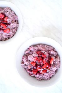 red berries porridge