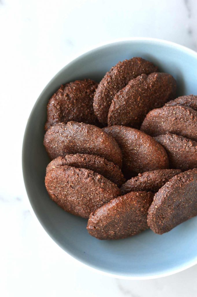 gluten-free, oil-free, vegan chocolate cookies
